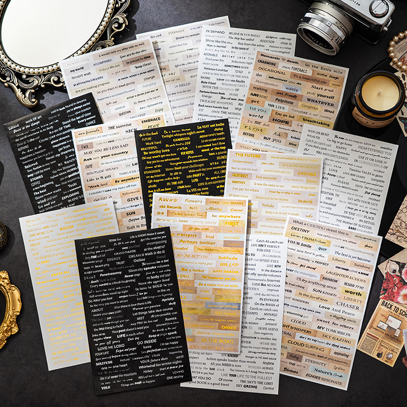 4PcsVintageScrapbook