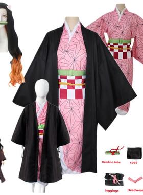 Anime Demon Slayer Kimetsu no Yaiba Cosplay Costume Nezuko K