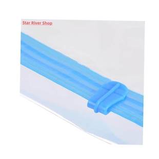 Convenient Vacuum Bag Storage Home Organizer Transparent Clo