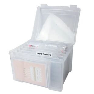 Box Storage Portable Compartments Adjustable with Plastic