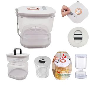 Dry and Wet Dispen Pickle Jar Separation Kitchen