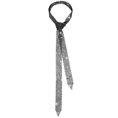 Trendy 1.3M Long Bling Scarf Neckerchief Sparkling Luxury Sh