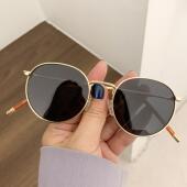 Round sun retro for fashion polarized men sunglasses glasses