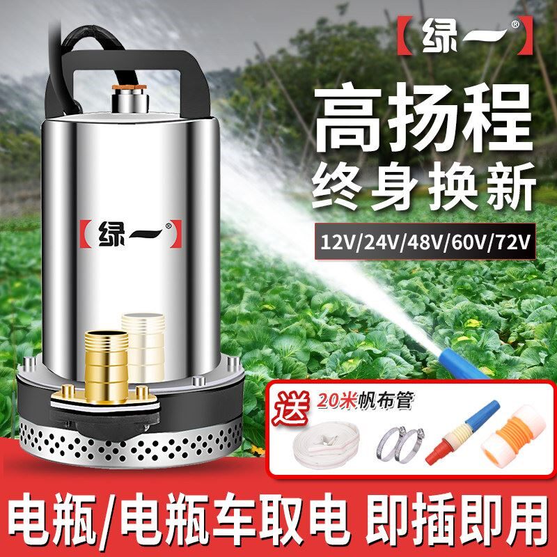 直流潜水泵12V抽水机24V/水泵