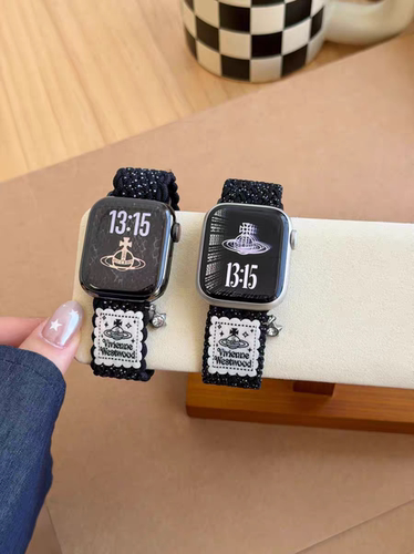 土星尼龙编织磁吸扣applewatch11表带适用S10苹果表带iwatchs98se