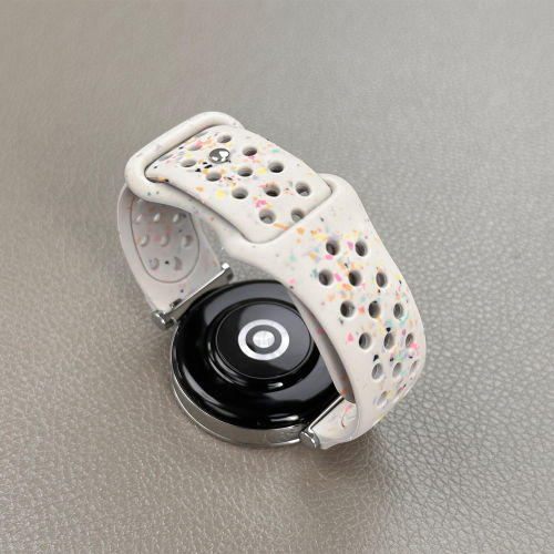 镂空彩点适用oppo watch3/4pro表带x3硅胶高级创意oppoX2mini新款