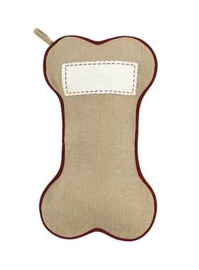 Christmas Dog Bone Stocking Gift Bag Stockings Pendant
