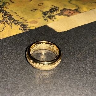 Lord of The Finger Rings Magic Ring High-end Titanium Steel