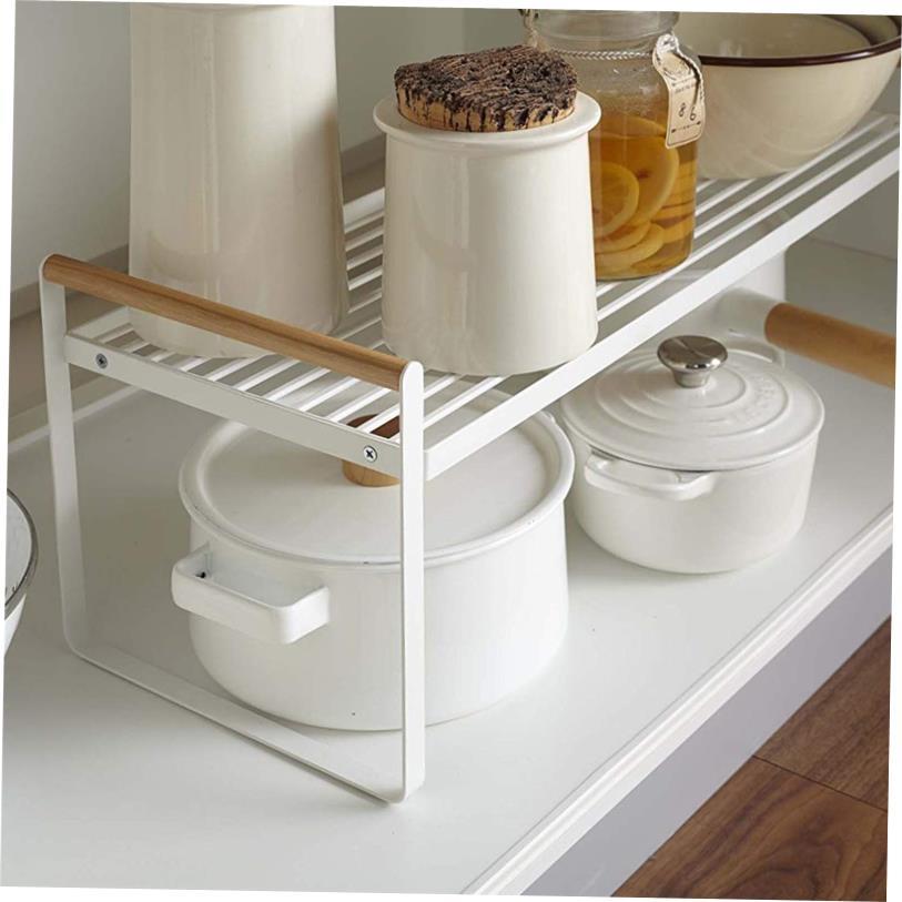 Kitchen storage rack, dish pan, seasoning storage rack置物架
