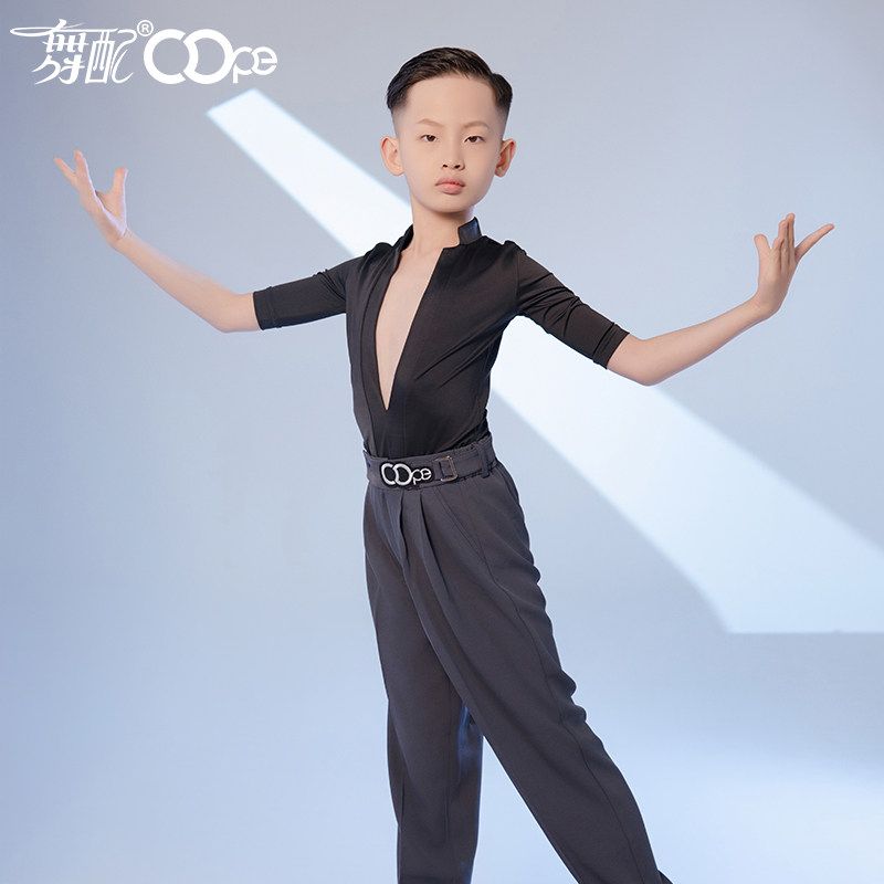 oope舞配男拉丁舞服练功服训练服