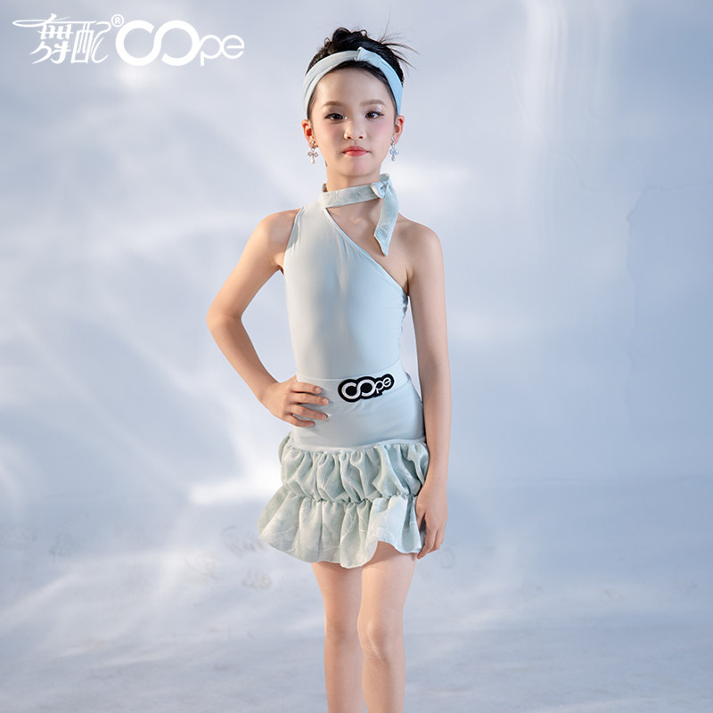 oope女童拉丁舞练功服2026新款
