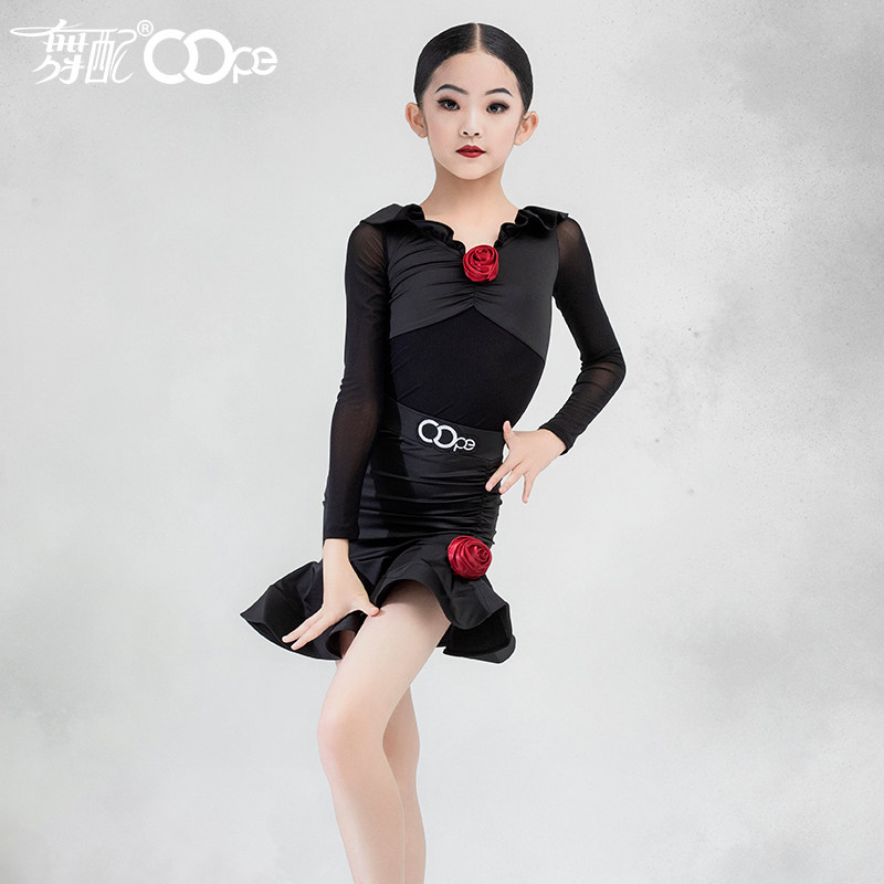 舞配拉丁舞服练习服西班牙斗牛风