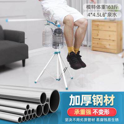 晾衣架落地折叠室内外晒四角凉衣服卧室伸缩杆家用阳台晒被子神u.