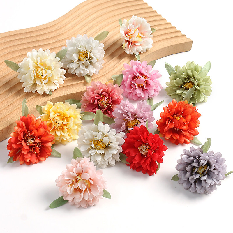 diy头饰花环材料婚庆花墙布景图片