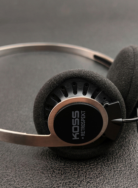 美国KOSS头戴耳机内部测试机PP单元复古时尚头戴耳机精品钢丝通透