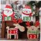 Santa Christmas Claus Advent Countdown Calendar Fabric