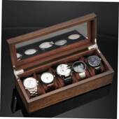 box watch retro wooden Watch storage simple portable case