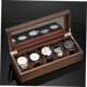 box watch retro wooden Watch storage simple portable case