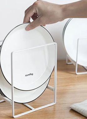 1pc kitchen cabinet plate storage countertop dish rack drawe