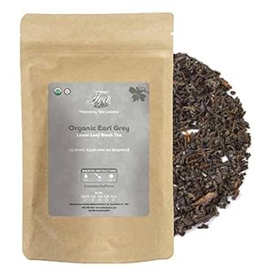 Loose Tea Leaves Organic Heavenly Leaf Grey Earl Black
