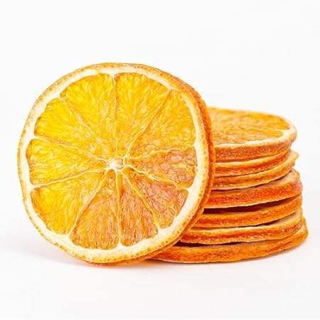 Dried Orange Slices Wheels (14.1oz/400g)，Premium Dehydrat