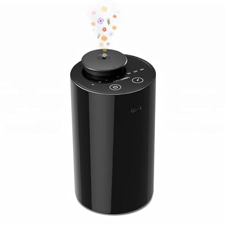 Waterless Diffuser for Essential Oil Nebulizer Battery Op