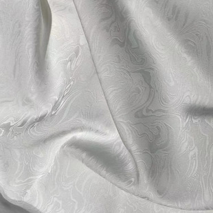 重磅木纹水波纹提花布料新中式 面料复古风汉服旗袍马面裙布料 爆款