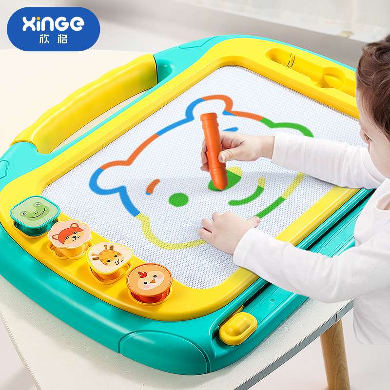 儿童画板磁性婴儿0-3岁画画板写字板磁力涂鸦宝宝绘画家用超大号