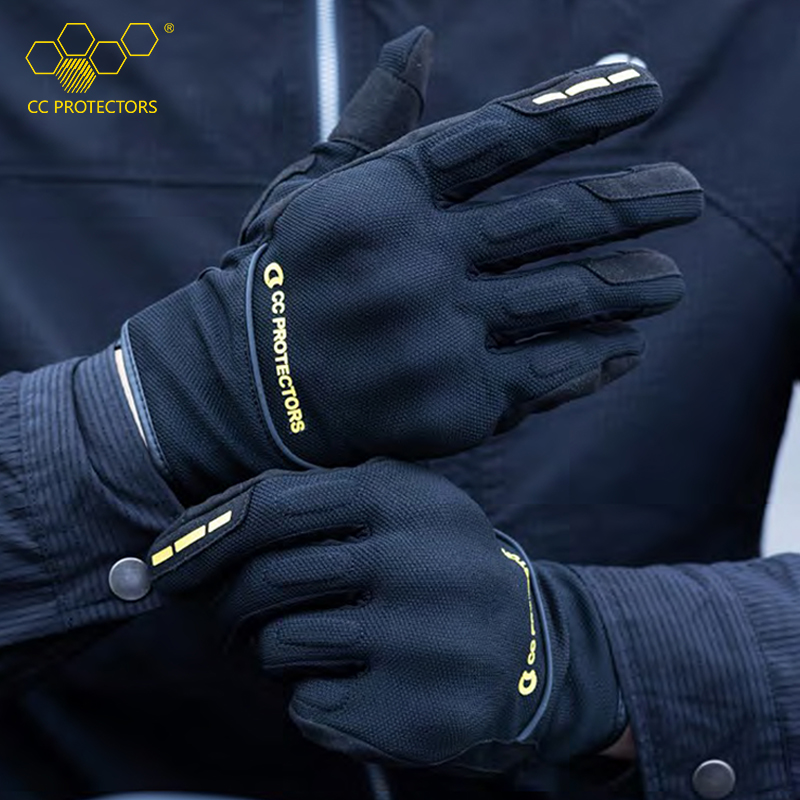 CC复古机车手套四季通用