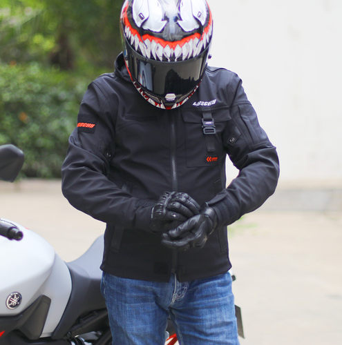 雷翅骑行服春秋防摔透气
