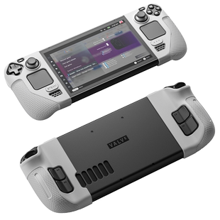 JSAUX几硕steamdeck oled保护壳rog ally保护壳legion go摇杆帽导电握把防滑触摸板贴纸痛贴掌机配件贴套装