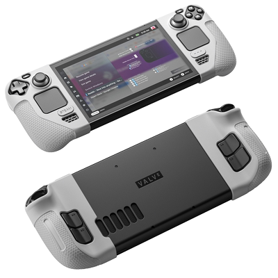 JSAUX几硕steamdeck oled保护壳rog ally保护壳legion go摇杆帽导电握把防滑触摸板贴纸痛贴掌机配件贴套装