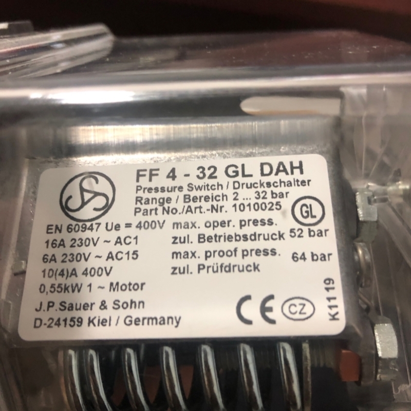 议价FF4-32 GO DAH SAUER空压机压力开关FF4-32议价
