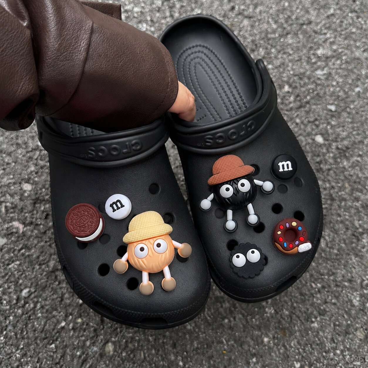 适用于crocs洞洞鞋卡洛驰鞋花