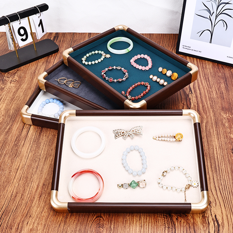 高档手镯项链珠宝首饰展示盘