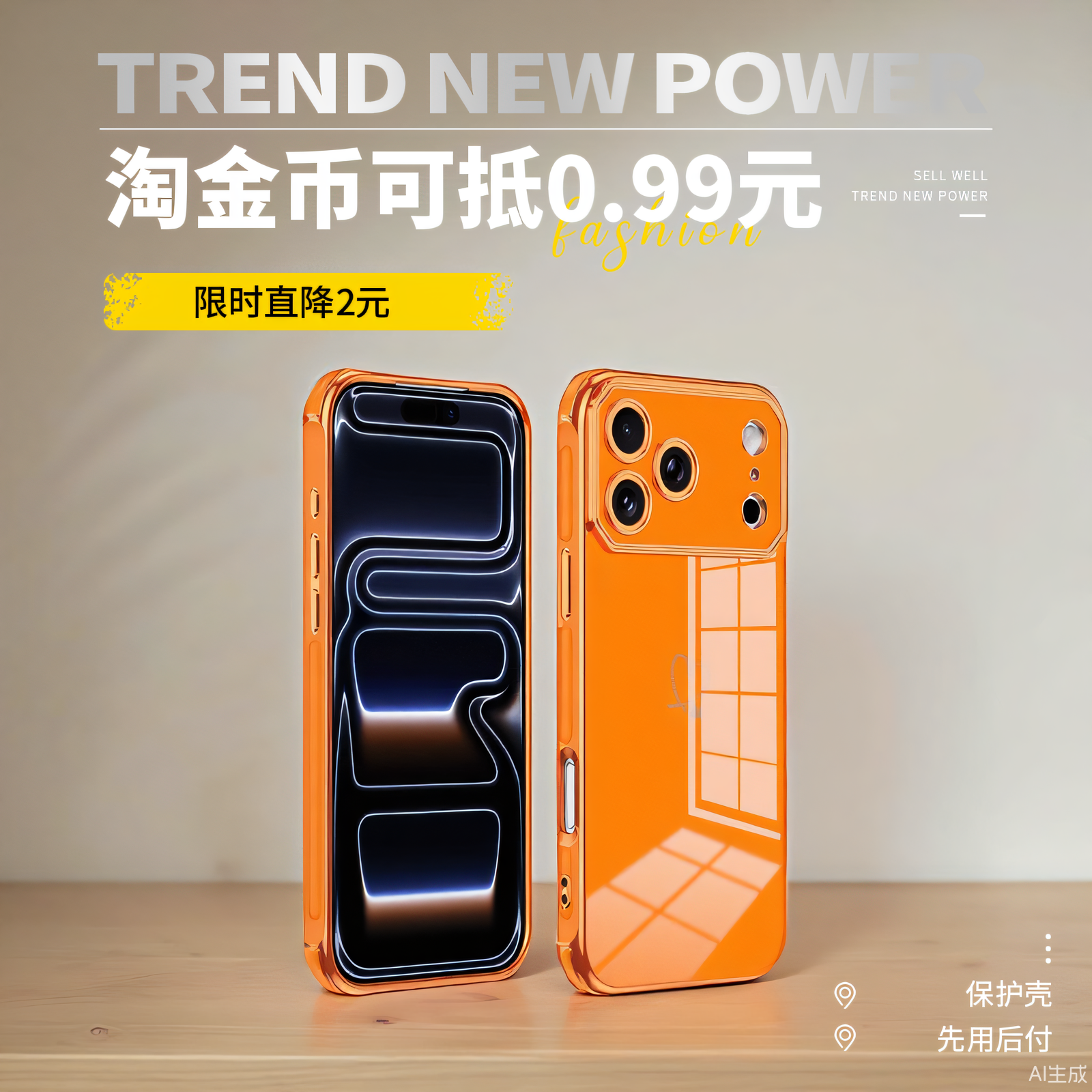 适用iPhone 17 Pro Max手机壳 | 电镀边框 彩色透明 防摔耐脏 苹果17promax透明手机壳 简洁 男女通用 包邮