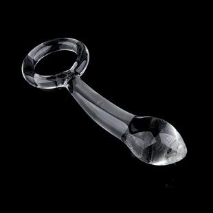 水晶按摩女人玩具解压用具女兴趣自律假腿部颈大人 保密发货手拉式