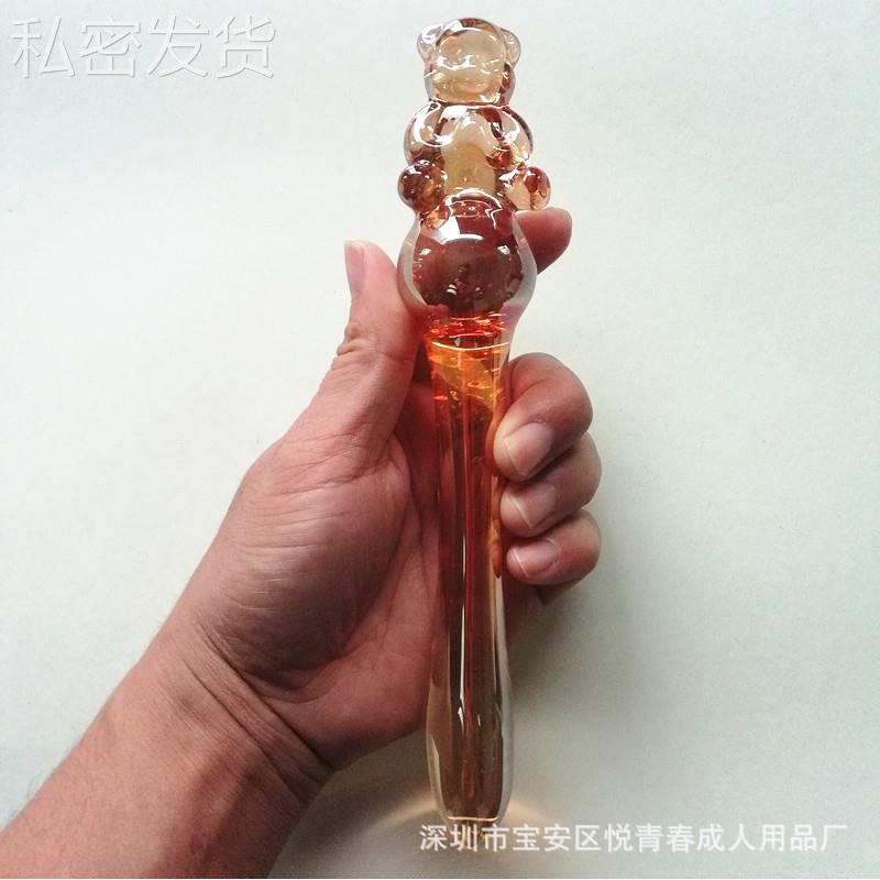保密玻璃榜榜局部按摩器男女女用放松解压新款工具男根按摩腿部解