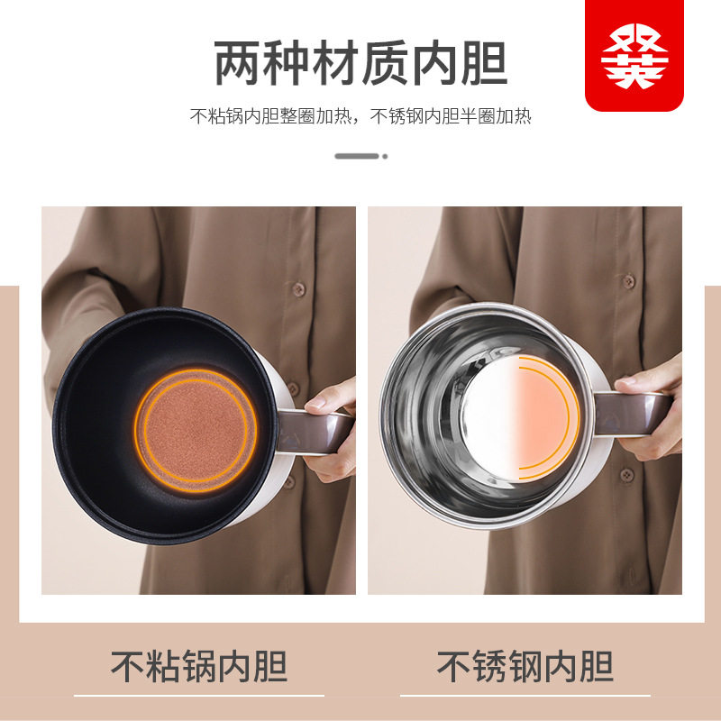 多功能旋钮快慢电煮锅学