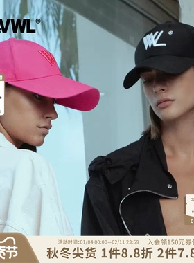 【宋轶同款】VWL可调节刺绣棒球帽潮牌男女款刺绣logo软顶鸭舌帽
