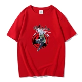 Хлопковая летняя футболка для школьников, короткий рукав