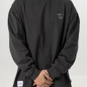 T恤 日系休闲复古百搭宽松基础刺绣纯棉打底长袖 NESSTTU 春夏新品