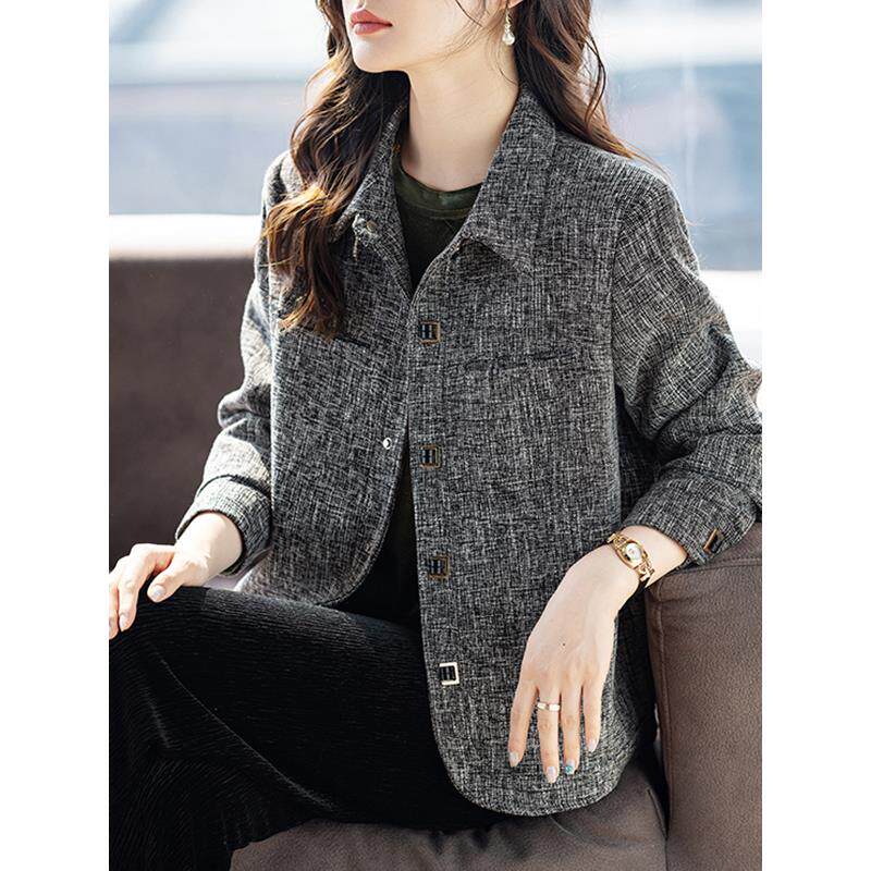 MONLOUVE短外套女士装春秋冬季2025年新款西装西服洋气爆款小个子