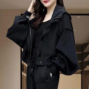 MONLOUVE春秋冬季2025年新款女士装时尚套装气质洋气小个子时髦显