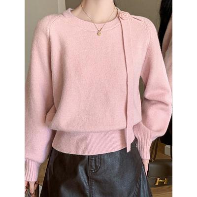 MONLOUVE针织打底衫女士春秋冬2025年新款高级感洋气内搭气质爆款