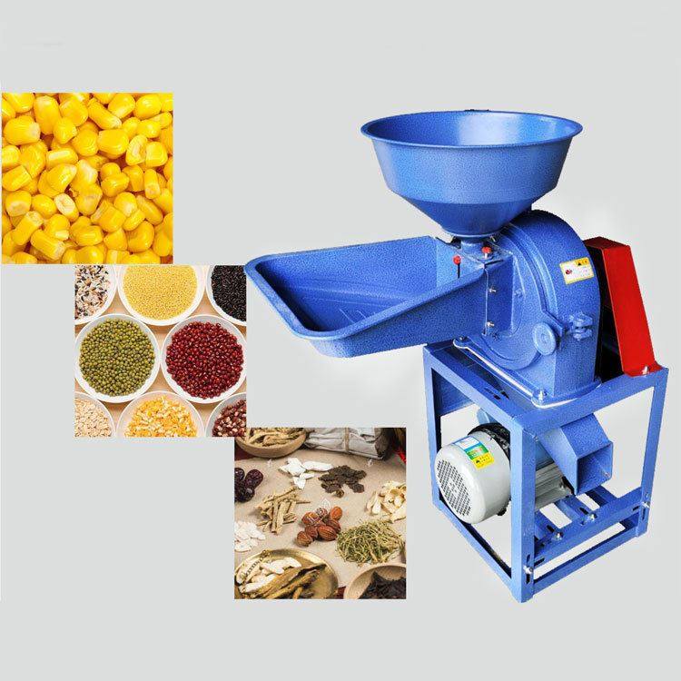 新款齿爪式饲料机玉米香料五谷杂粮中药磨打粉碎机厂家直发多用型