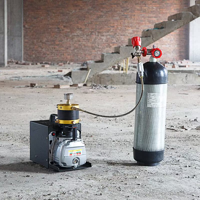 一体式高压气泵30mpa水冷电动打气机40mpa微型高压充气机4500psi