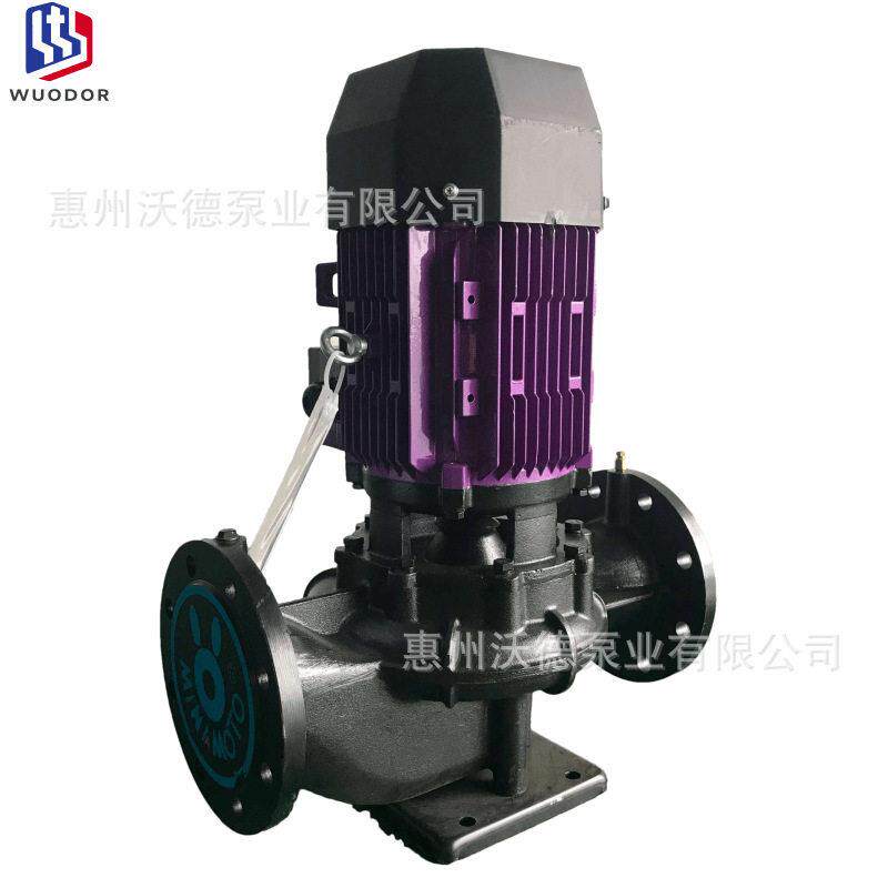MINAMOTO立式管道泵YD80-21水泵4kw空调管道补水冷冻冷却循环