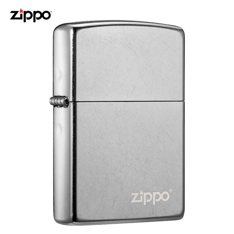 Zippo打火机原装正品经典款式207花纱防风煤油男士打火机送礼