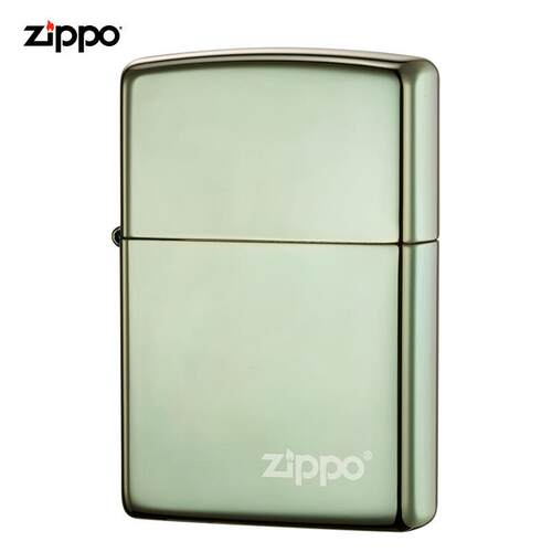 Zippo绿冰标志墨绿海洋28129ZL正品进口国潮送朋友礼物